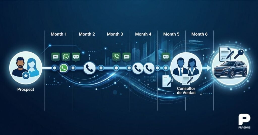 El cliente que no compró hoy es el que compra en 6 meses