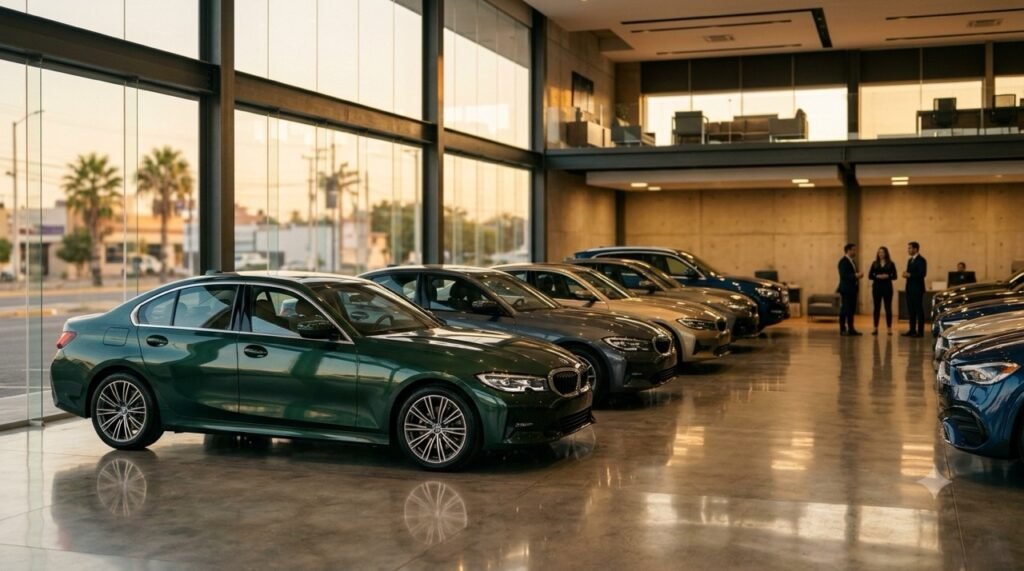 Ranking semestral de ventas de autos en México 2026 Concesionaria de autos nuevos en México, ilustración del ranking de marcas más vendidas 2026