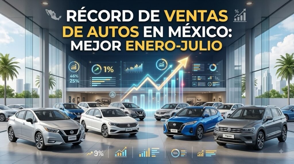 Record de ventas autos enero julio 2026 de tamaño grande
