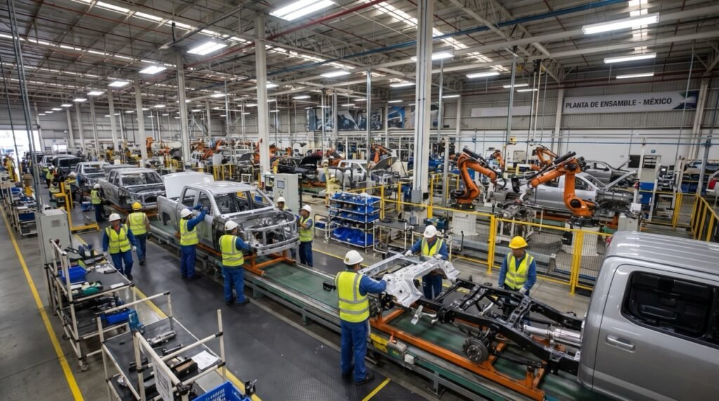Producción de Autos en México Cae 1.4% en Agosto y Nissan Encadena Ocho Meses en Rojo