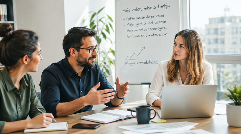 Rentabilidad de una agencia: 5 palancas para mejorarla sin subir precios Director de agencia revisa indicadores de rentabilidad de una agencia automotriz en el taller de servicio